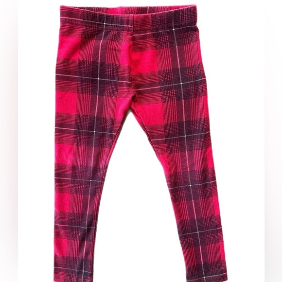 George Girls Christmas 2pc Outfit - Long Sleeve  Shirt & Leggings 4-5T - Picture 3 of 7